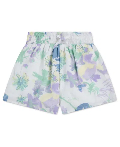 Abercrombie Kids' Girls' Pull-on Floral Flared Shorts In Multi
