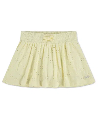 Abercrombie Kids' Girls' Tie-front Skort In Yellow