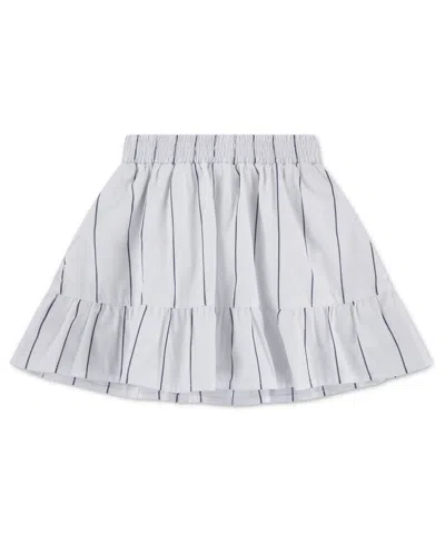 Abercrombie Kids' Girls' Woven Bubble Skort In White