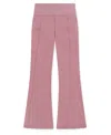 Abercrombie Girls Ypb Flared Leggings In Pink