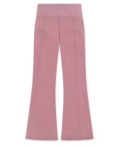 Abercrombie Kids' Girls Ypb Flared Leggings In Pink