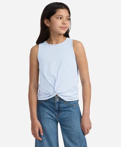 Abercrombie Kids' Girls Ypb Twist Front Tank Top In Blue