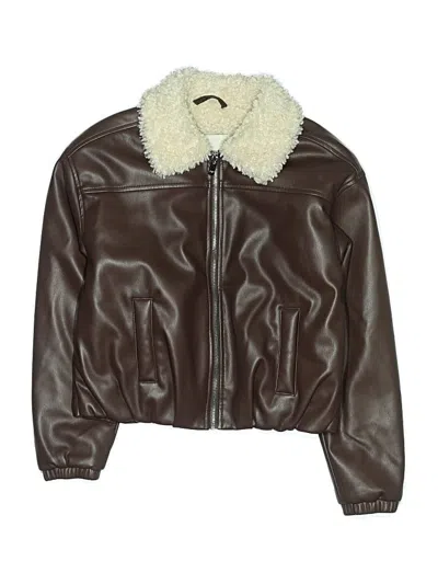 Pre-owned Abercrombie Kids' Jacket In Brown