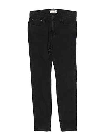 Pre-owned Abercrombie Kids' Jeans In Black
