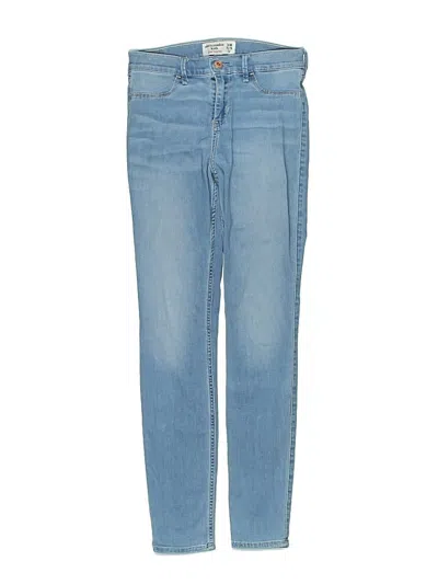 Pre-owned Abercrombie Kids' Jeans In Blue