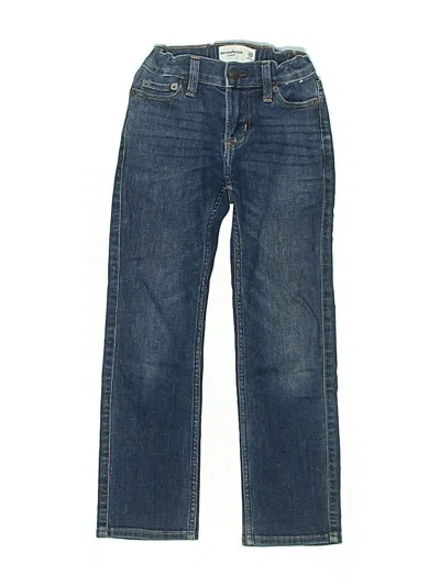 Pre-owned Abercrombie Kids' Jeans In Blue