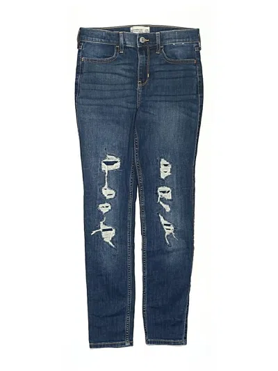 Pre-owned Abercrombie Kids' Jeans In Blue