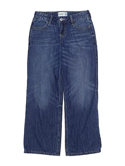 Pre-owned Abercrombie Kids' Jeans In Blue