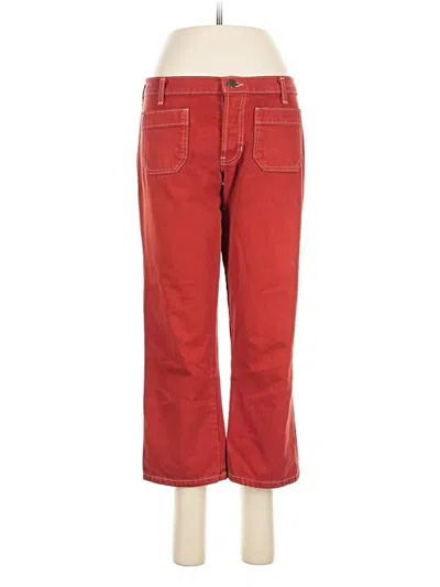 Pre-owned Abercrombie Jeans In Red