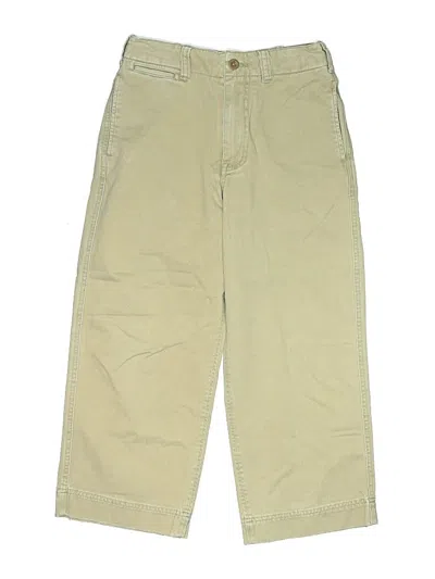 Pre-owned Abercrombie Kids' Jeans In Yellow