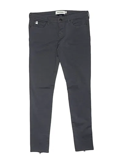 Pre-owned Abercrombie Kids' Jeggings In Gray