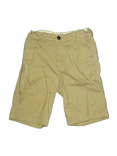 Pre-owned Abercrombie Kids' Khaki Shorts In Brown