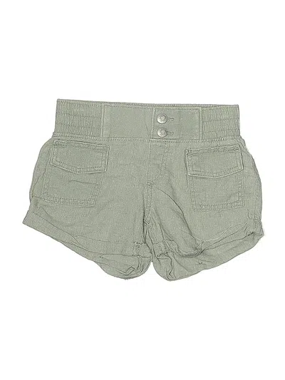 Pre-owned Abercrombie Kids' Khaki Shorts In Green