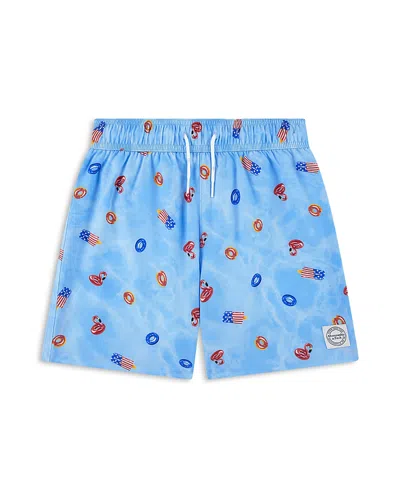 Abercrombie Kids Boys' Core Swim Trunks - Big Kid In Multi