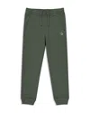 Abercrombie Kids Kids' Essential Fleece Joggers In Green