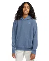 Abercrombie Boys Essential Fleece Pullover Hoodie In Blue