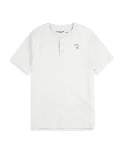 Abercrombie Kids Boys' Essential Henley Tee - Little Kid, Big Kid In Blue