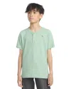 Abercrombie Boys Essential Henley T-shirt In Green