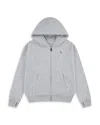 Abercrombie Kids Boys' Essentials Full Zip Hoodie - Little Kid, Big Kid In Gray