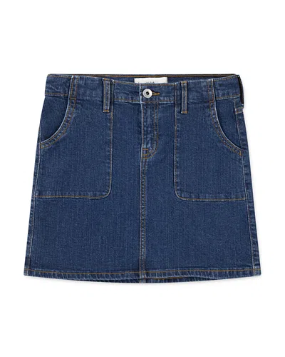 Abercrombie Kids Girls' Denim Mini Skirt - Little Kid, Big Kid In Blue