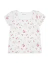 Abercrombie Kids Pointelle T-shirt In White
