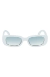Abercrombie Kids Kid's Gradient Rectangular Sunglasses In Blue