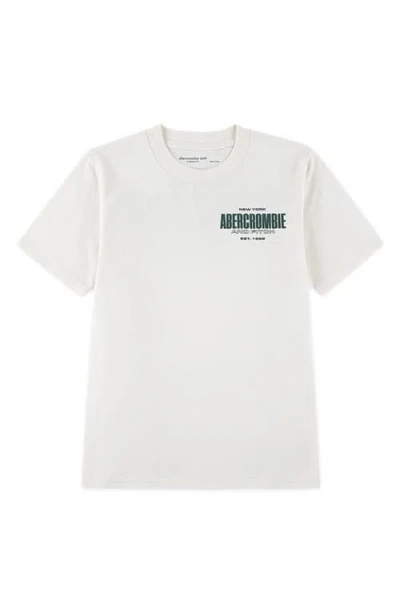 Abercrombie Kids Kids' 1892 Logo Boxy Graphic T-shirt In Multi