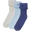 Abercrombie Kids Kids' Assorted 3-pack Crew Socks In Blue