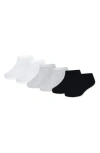 Abercrombie Kids Kids' Assorted 6-pack Cushioned No-show Socks In Gray