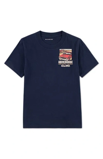 ABERCROMBIE ABERCROMBIE KIDS KIDS' CAR SHOW GRAPHIC T-SHIRT