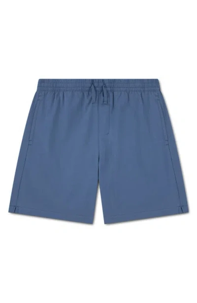 Abercrombie Kids Kids' Cotton Blend Shorts In Blue