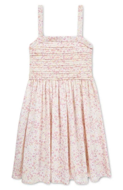 Abercrombie Kids' Girls' Emerson Bubble Sleeveless Mini Dress In Pink