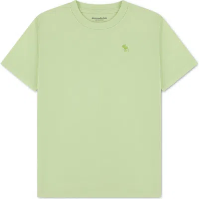 Abercrombie Kids Kids' Essential Cotton Blend T-shirt In Green