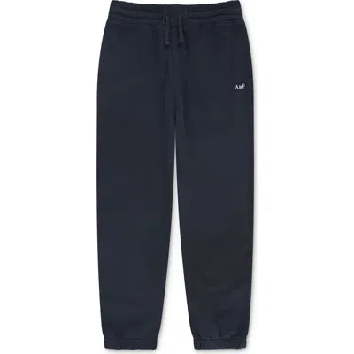 Abercrombie Kids Kids' Essential Fleece Joggers In Blue