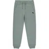 Abercrombie Kids Kids' Essential Fleece Joggers In Green