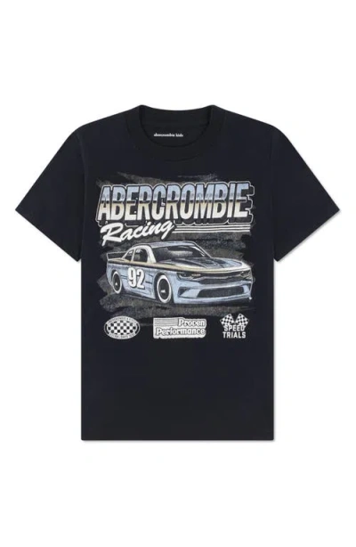 Abercrombie Kids Kids' Fast & Furious Cotton Graphic T-shirt In Grey