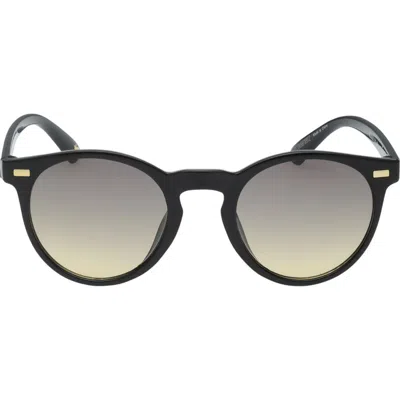 Abercrombie Kids Kids' Gradient Round Sunglasses In Black
