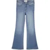 Abercrombie Kids Kids' High Waist Flare Jeans In Blue