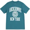 Abercrombie Kids Kids' Ivy League Collegiate T-shirt In Blue