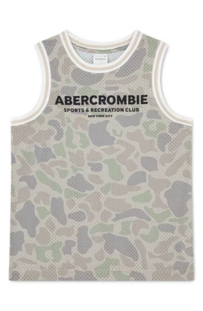 Abercrombie Kids Kids' Mesh Tank In Gray