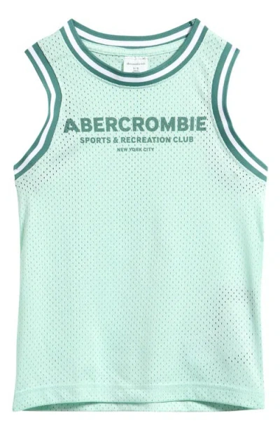 Abercrombie Kids Kids' Mesh Tank In Green