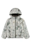 Abercrombie Boys Midweight Puffer Jacket In Gray