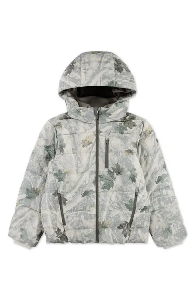 ABERCROMBIE ABERCROMBIE KIDS KIDS' MIDWEIGHT HOODED PUFFER JACKET