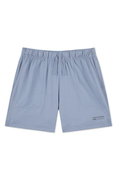 Abercrombie Kids Kids' Motiontek Shorts In Blue