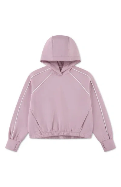 Abercrombie Kids Kids' Neoknit Raglan Pullover Hoodie In Pink