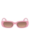 Abercrombie Kids Kids' Rectangular Sunglasses In Pink