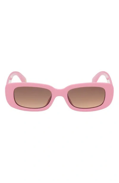 Abercrombie Kids Kids' Rectangular Sunglasses In Pink