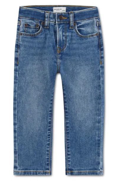 Abercrombie Kids Kids' Straight Fit Jeans In Blue