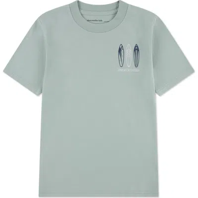 Abercrombie Kids Kids' Surf's Up Graphic T-shirt In Blue