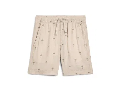 Abercrombie Kids Kids' Linen Blend Shorts In Gray